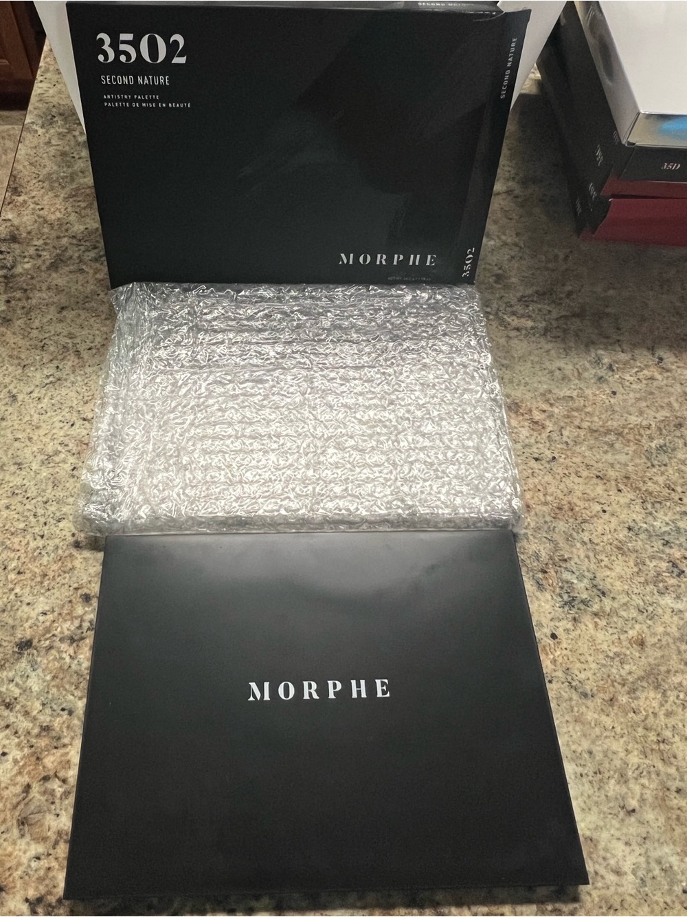 Morphe Second Nature 3502 Eyeshadow Palette - Black